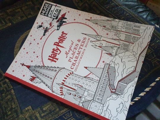HP Magical Places-Characters Coloring Book+Enchanted Forest