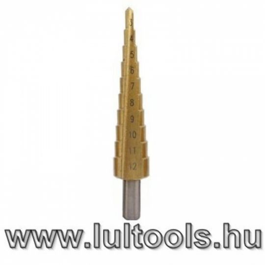 HSS lépcsős fúrószár 3-12mm,.,.,.,,.