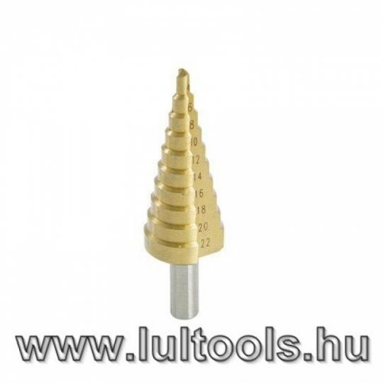 HSS lépcsős fúrószár 4-22mm
