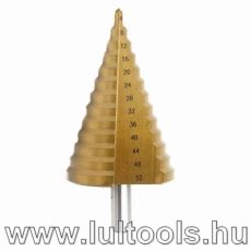 HSS lépcsős fúrószár 4-52mm LULTOOLS