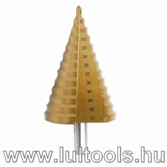 HSS lépcsős fúrószár 4-52mm
