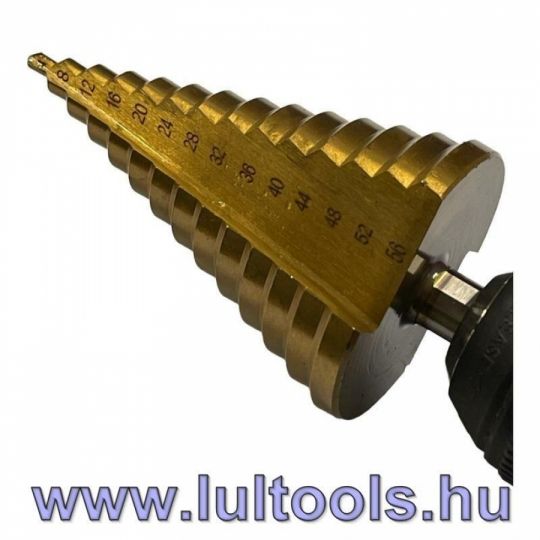 HSS lépcsős fúrószár 4-56mm