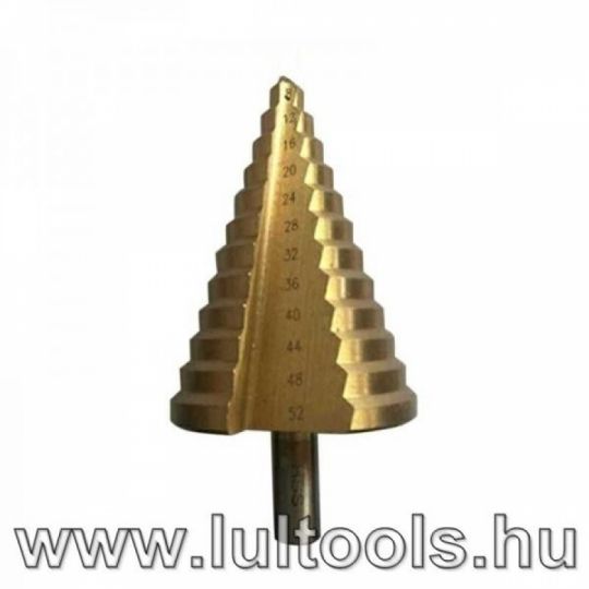 HSS lépcsős fúrószár 6-52mm