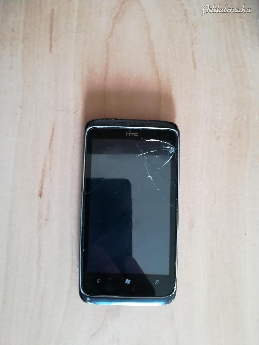 HTC 7 Trophy mobil eladó Törött kijelzős, töltést veszi