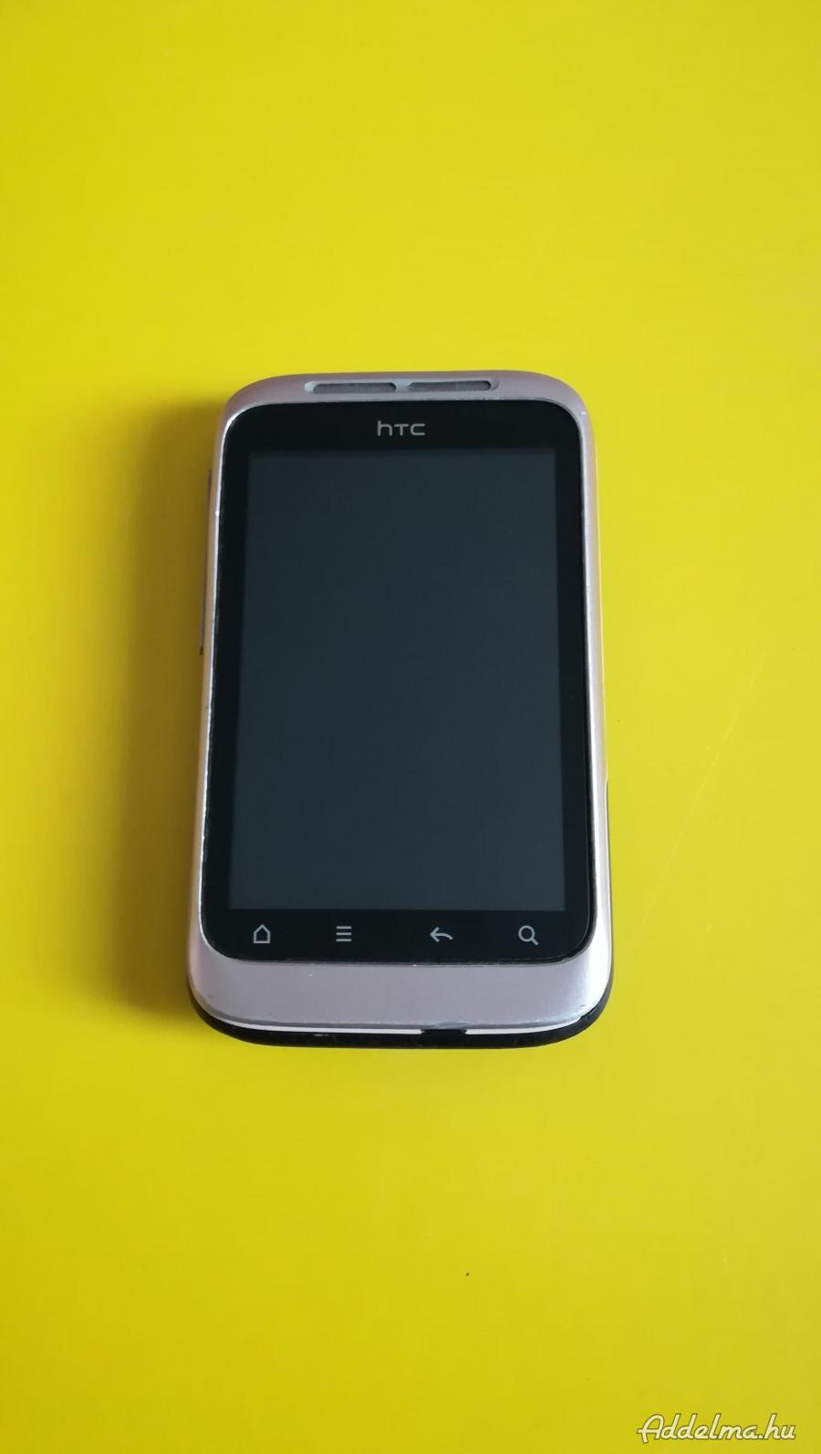 HTC Wildfire S mobil, képet nem ad, töltés veszi.