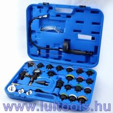 Hűtőrendszer nyomásmérő készlet 28 részesLULTOOLS