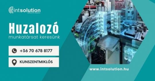 Huzalozó munkatársat keresünk