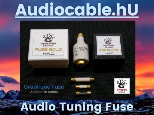 Hydra Gold Graphene Audio tuning biztosíték 5x20mm