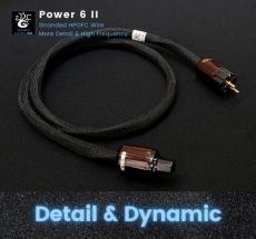Hydra Power 6 II Full Energy tápkábel 1.55Méter