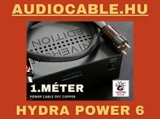 Hydra Power6 "pure music" szerelt tápkábel 1M