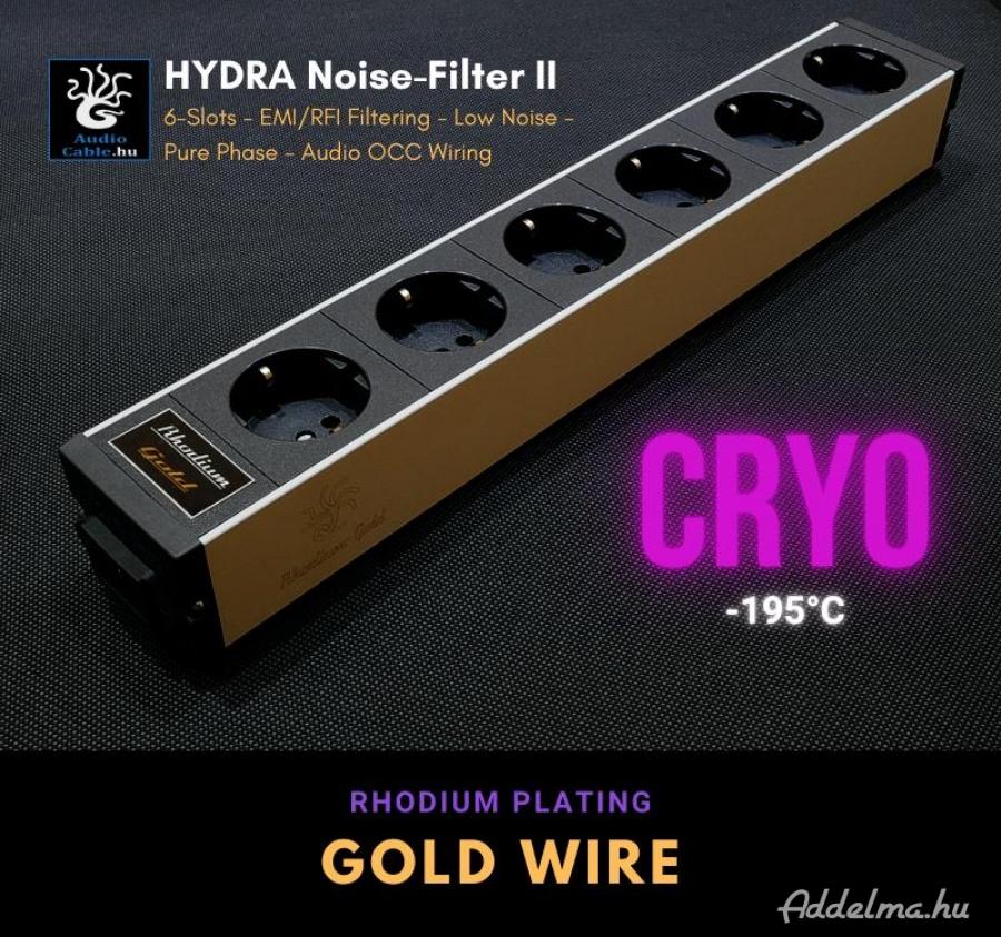 Hydra Rhodium-Gold 2 hálózati szűrős elosztó 
