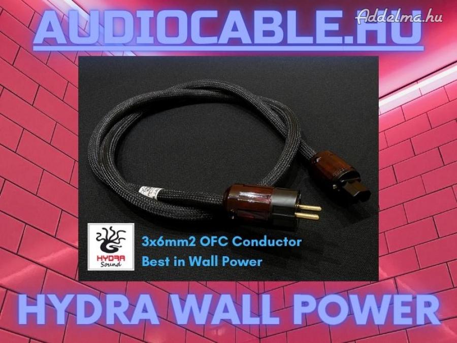 Hydra Wall Power Audio betápkábel 1Méter