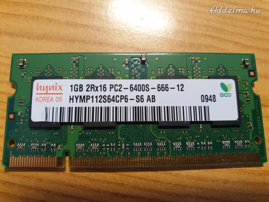 Hynix 1GB DDR2 800MHz SO-DIMM RAM memória