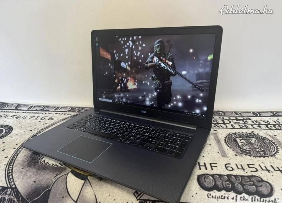 I7-es Dell inspiron laptop eladó Core i7-8700H 2.9 GHz, 4.6 GHz