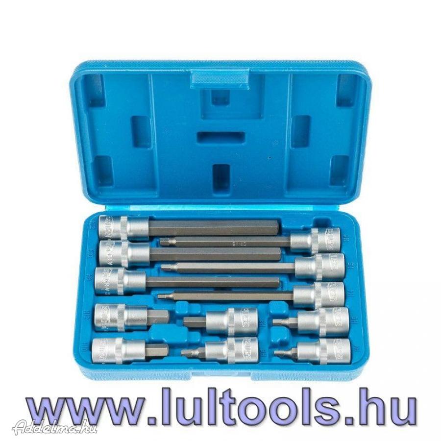 Imbusz bit dugókulcs készlet 1/2″ 4-12mm 12 részes