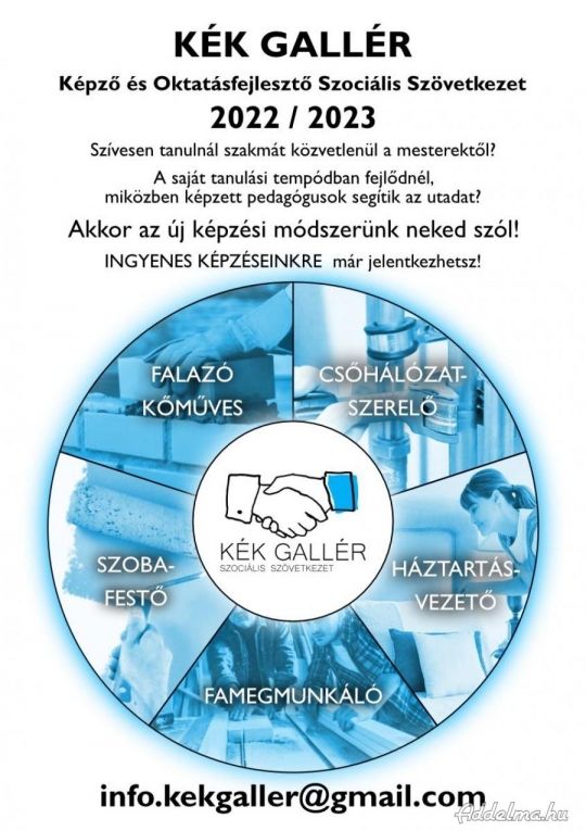 INGYENES KÉPZÉSEK 16+ diákoknak