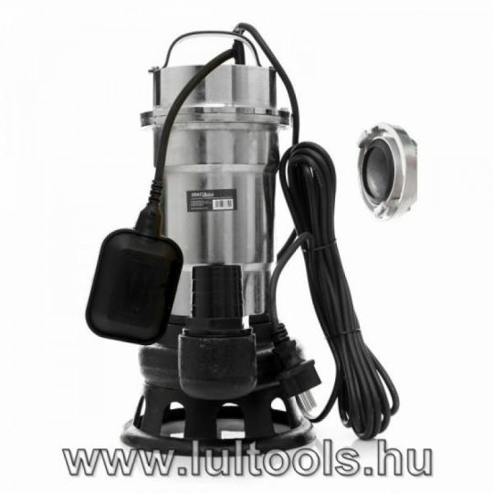 Inox darálós szennyvíz szivattyú 3100W (KD763)