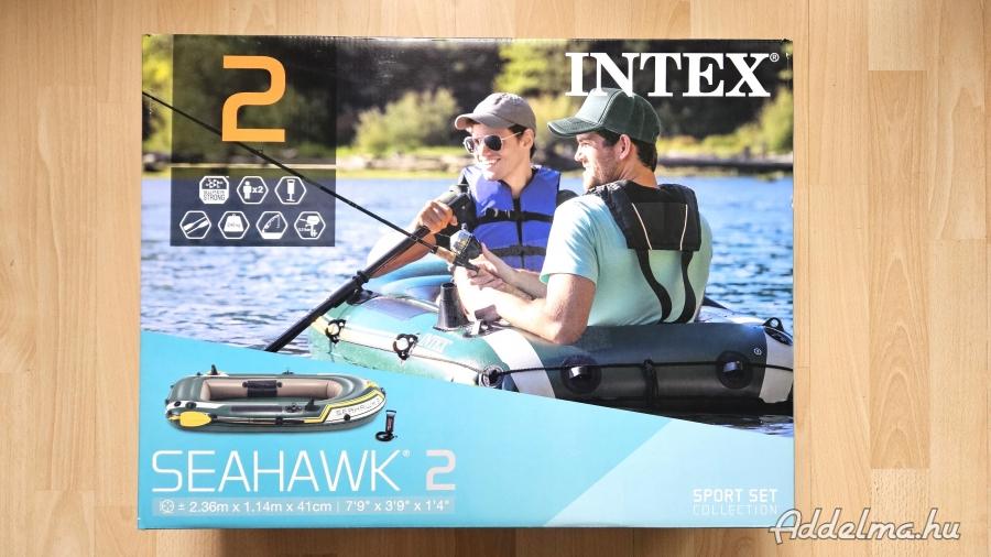 Intex Seahawk 2 felfújható csónak evezőkkel pumpával 