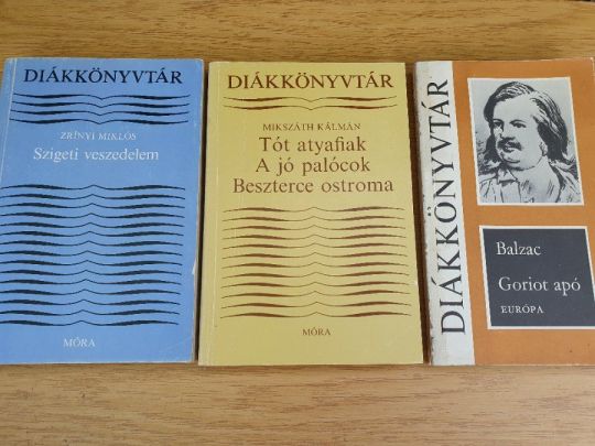 Iskolai kötelezők 11. -Ábel a rengetegben,Tartuffe, Goriot apó