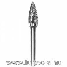 Ívelt hegyes orrú turbómaró kereszt fogazással - 8x20x60x6mm