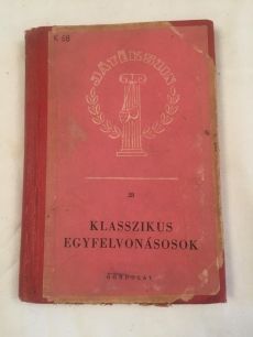 Játékszín:Klasszikus egyfelvonásosok 1960