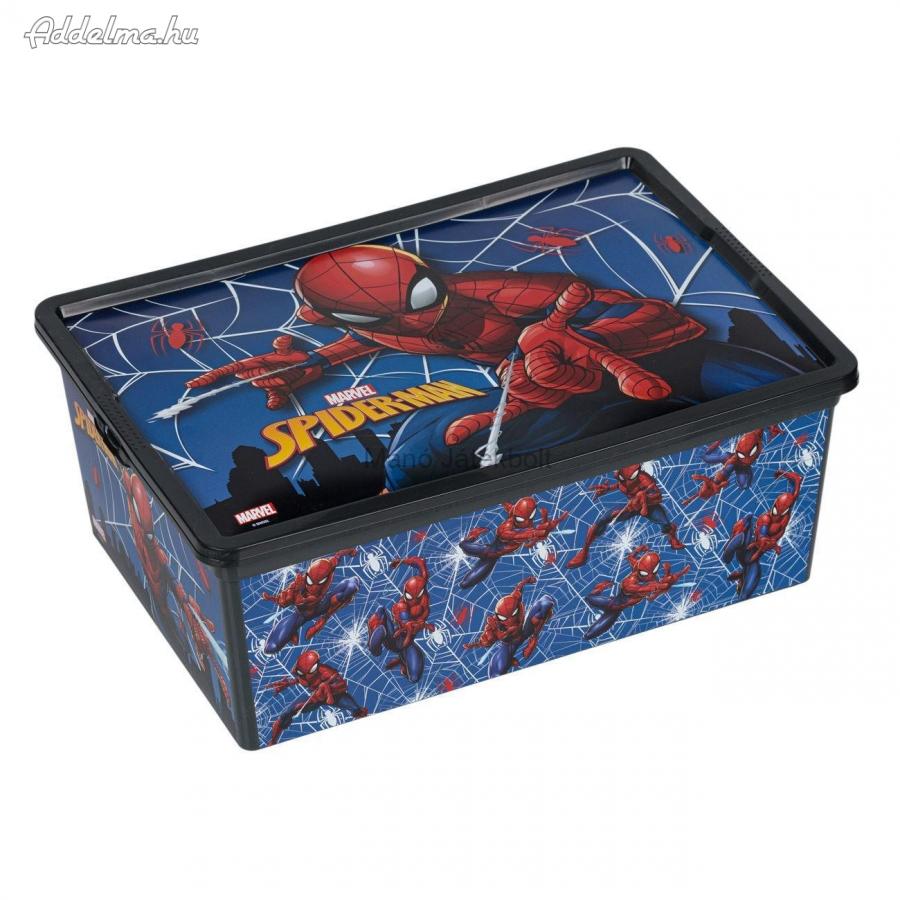 Játéktárpló doboz pókember 10 l