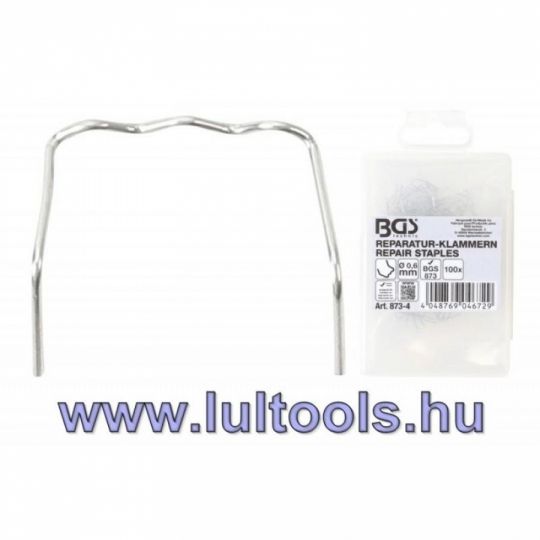 Javítókapcsok L formájú Ø 0,6mm 100 darabos BGS-873-4