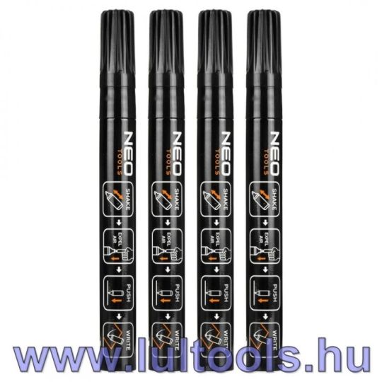 Jelölő filc készlet 4 darabos Neo Tools