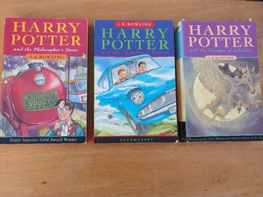 J.K.Rowling: Harry Potter könyvek -angol, 1-2-3 -több kiadás