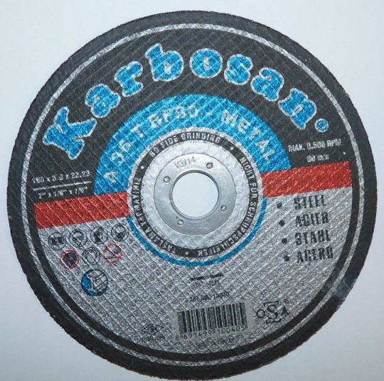 Karbosan Vágókorong /180x3x22 mm