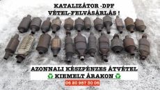 Katalizátor /DPF Felvásárlás - Magas árak -Hétvégén is !