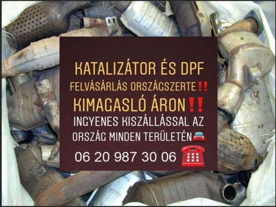 Katalizátor Vétel -Felvásárlás !Magas árakon !