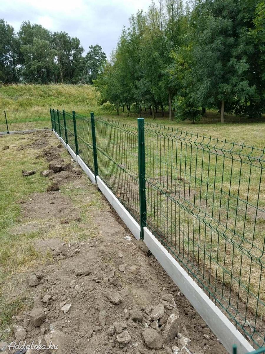 Kerítés építés országosan! Táblás kerítés panel, drótfonat