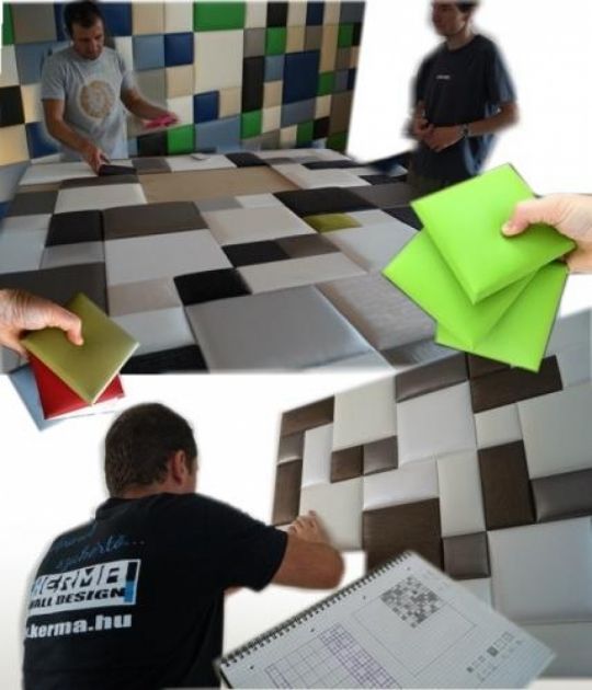 KERMA textilbőr falpanel