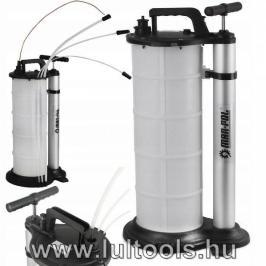 Kézi féklentelenítő és olajleeresztő, 9 l