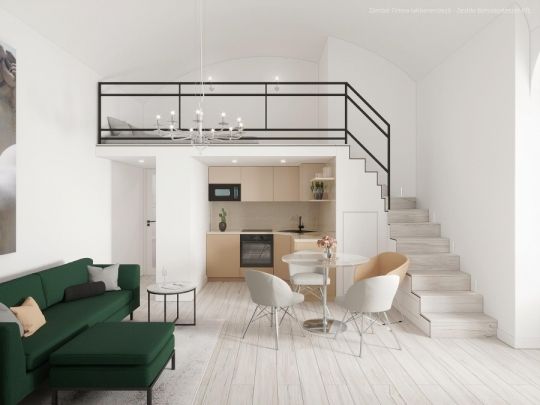 Kiadó a 7.ker Nefelejcs utca egy FELÚJÍTOTT 20m2-es, 1 szobás