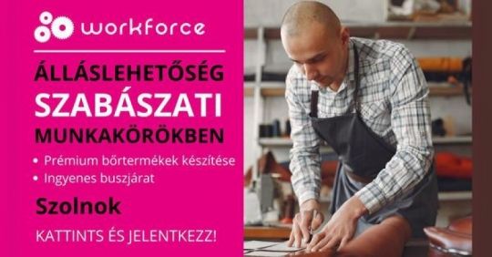 Kipakoló, operátor kerestetik Szolnokon