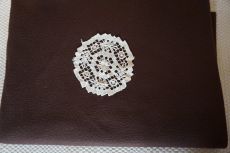 Kis kerek csipke alátét terítő eladó