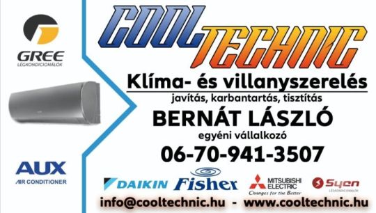 Klíma telepítés-Villanyszerelés
