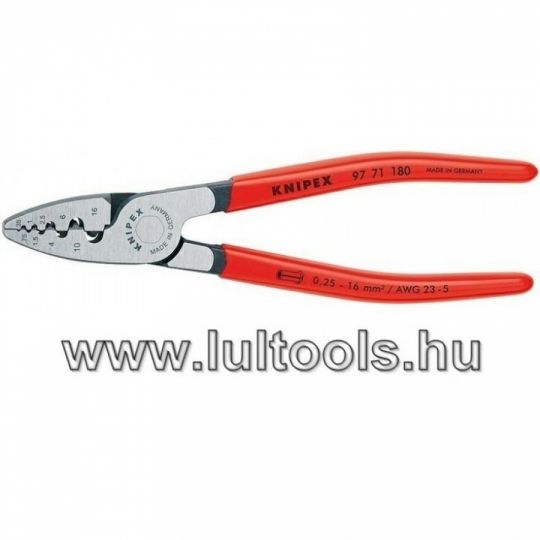 KNIPEX - Krimpelő fogó érvéghüvelyekhez