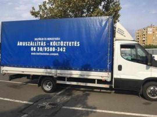Költöztetés, áruszállítás