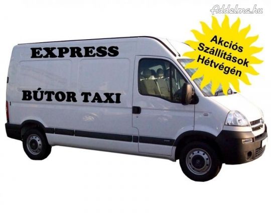 Költöztetés Bútorszállítás Tehertaxi Azonnal is