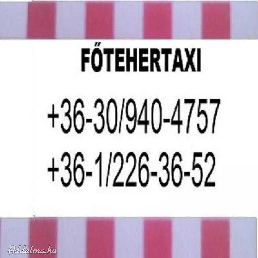 Költöztetés, FŐ-TEHERTAXI, fuvarozás, szállítás