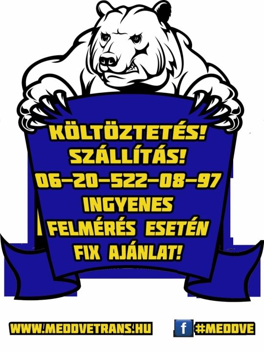 Költöztetés, fuvarvállalás, szállítás, bútorszerelés!