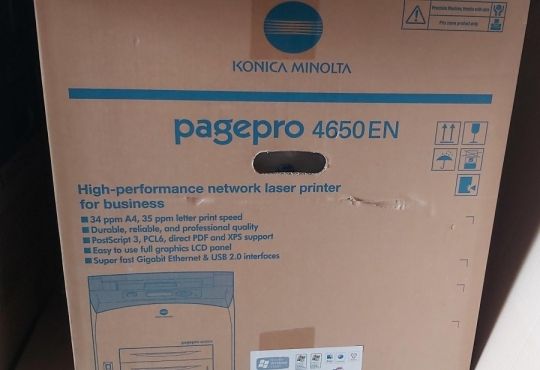 Konica Minolta Pagepro 4650EN A/4 lézernyomtató