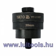 Körkivágó 35 mm csaptelepkhez inox Yato