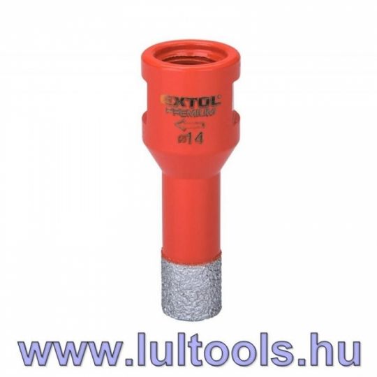 Körkivágó csempére, gyémánt vágóél; 6mm × M14 flexbe