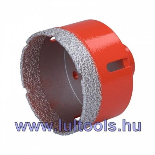 Körkivágó csempére, gyémánt vágóél; 75mm × M14,