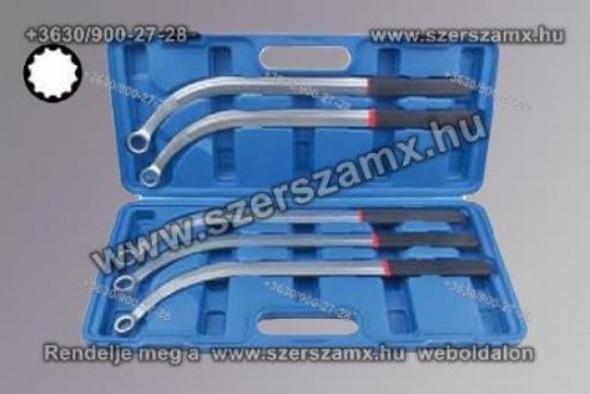 KrafTech HA-1097 Ékszíjtárcsa kulcs szett 5-részes 13-19mm