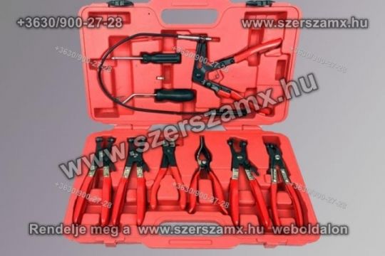 KrafTech HA-1375 Vízcső bilincsfogó készlet 9-részes
